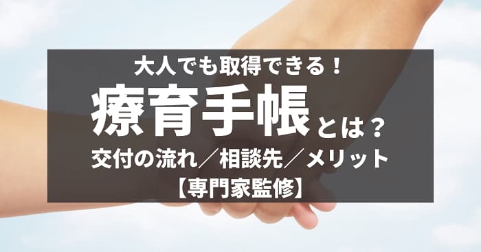 療育手帳（愛の手帳）をわかりやすく解説！等級、申請～取得・更新の